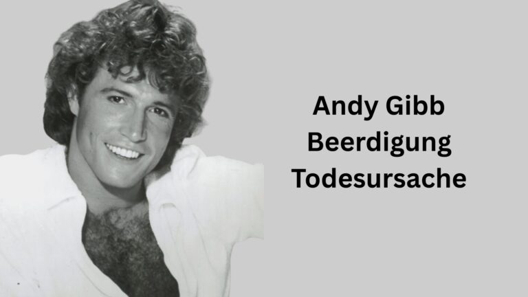 Andy Gibb Beerdigung Todesursache