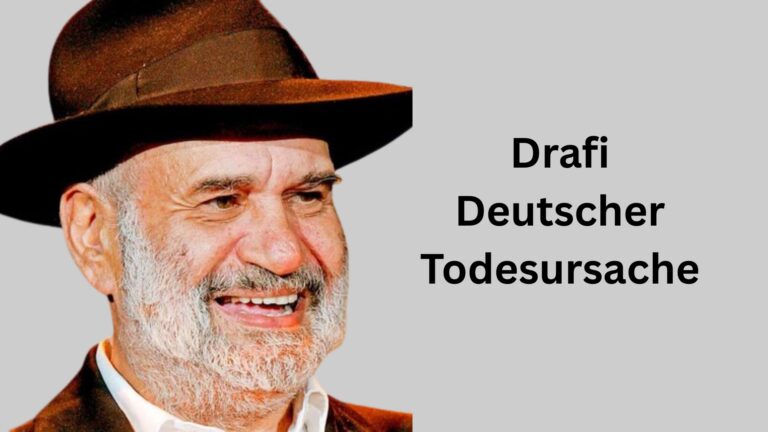 Drafi Deutscher Todesursache