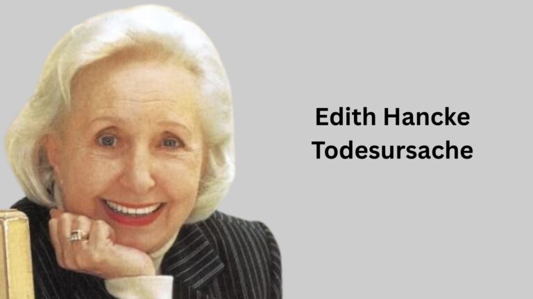 Edith Hanckes Todesursache