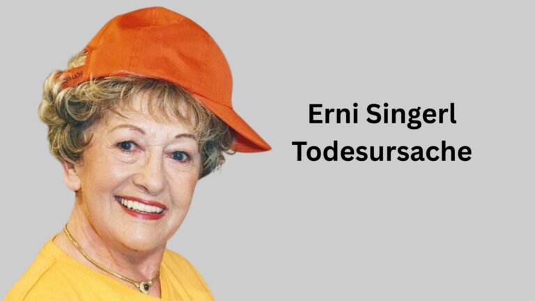 Erni Singerl Todesursache