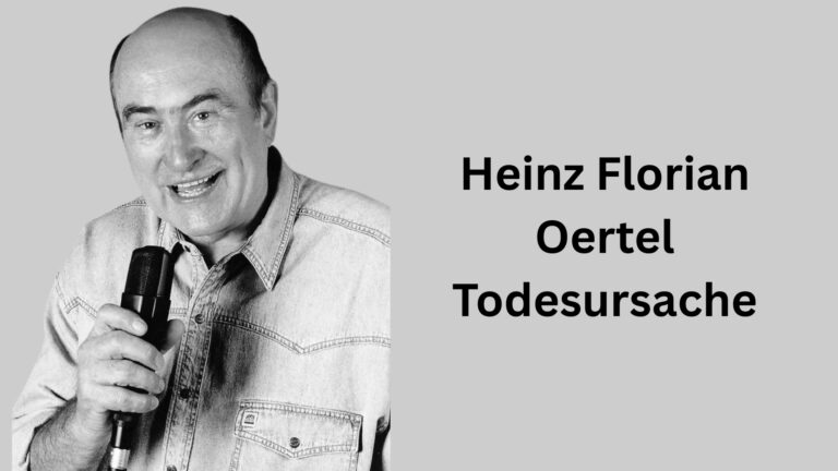 Heinz Florian Oertel Todesursache