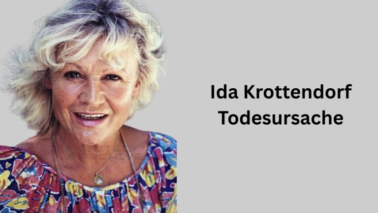 Ida Krottendorf Todesursache