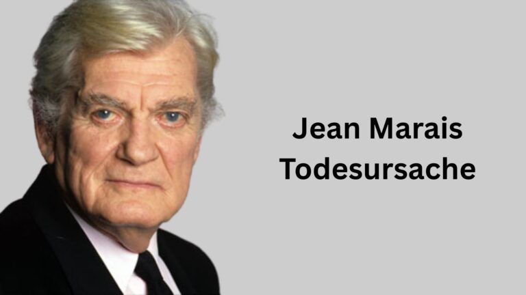 Jean Marais Todesursache