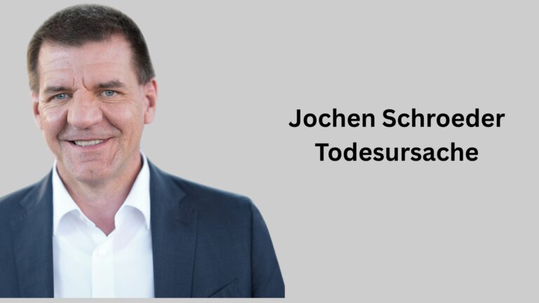 Jochen Schröder Todesursache
