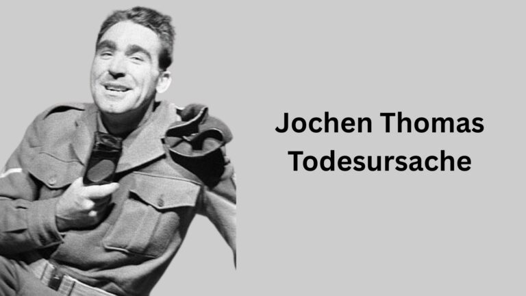 Jochen Thomas Todesursache