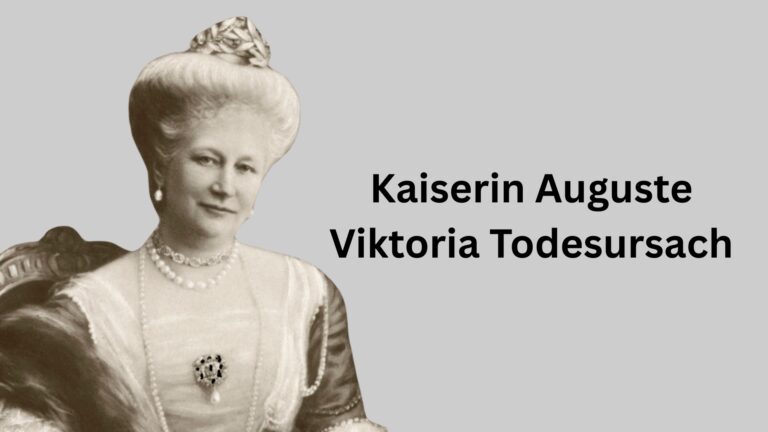 Kaiserin Auguste Viktoria Todesursache