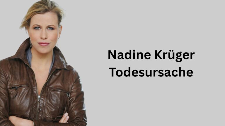 Nadine Krüger Todesursache