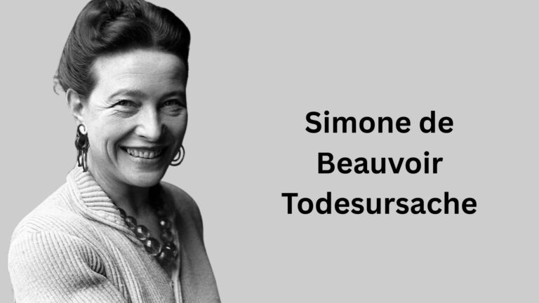 Simone de Beauvoir Todesursache