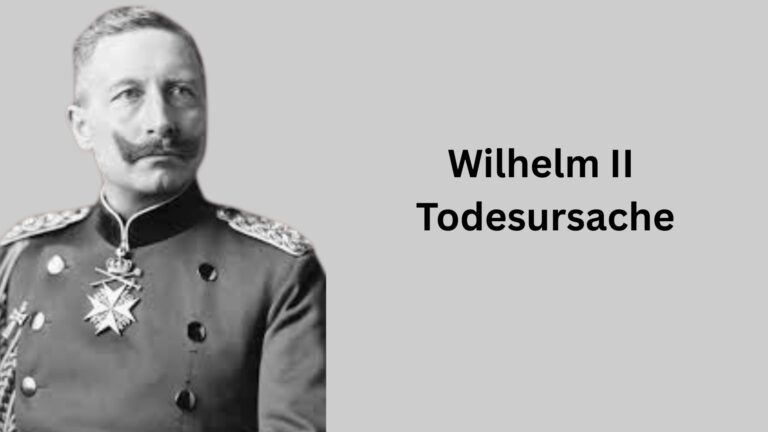 Wilhelm II Todesursache