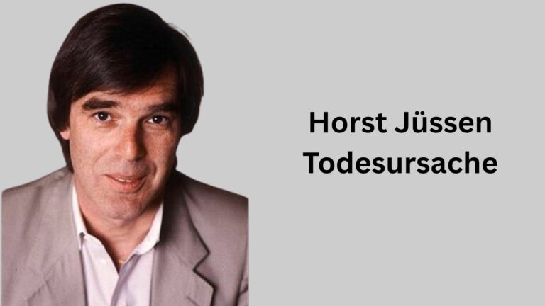 Horst Jüssen Todesursache